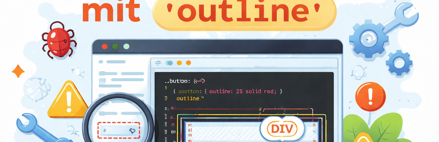 css debugging mit outline