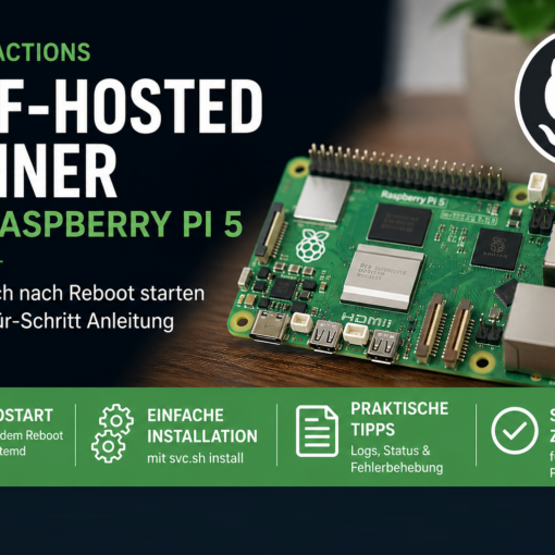 Github self hosted runner on Pi5 as a service