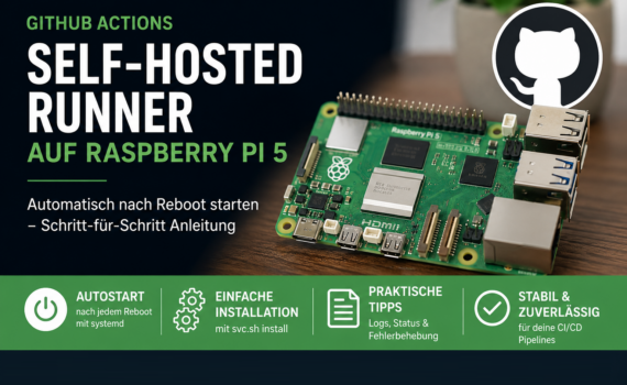 Github self hosted runner on Pi5 as a service