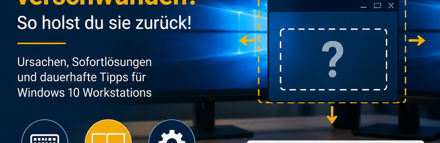 Windows-Fenster verschwunden? Sander Software & Konzepte GmbH